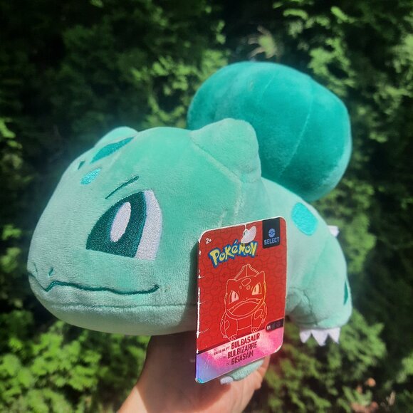 WCT Select S1 Bulbasaur Pokemon Plush 8" WITH TAG Wicked Cool Toys Collectors s1 - Picture 1 of 7